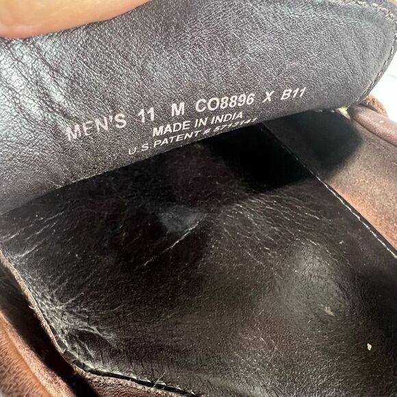 Cole Haan NikeAir Grant Canoe Driving‎ Penny Loafer Brown Leather Mens Size 11 M - Picture 8 of 8